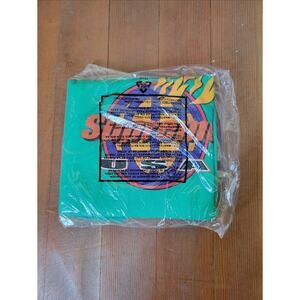 Vtg Y2k 2017 Supreme Fire Green Size Extra Large FW17 Palace NYC Zoo York Rare